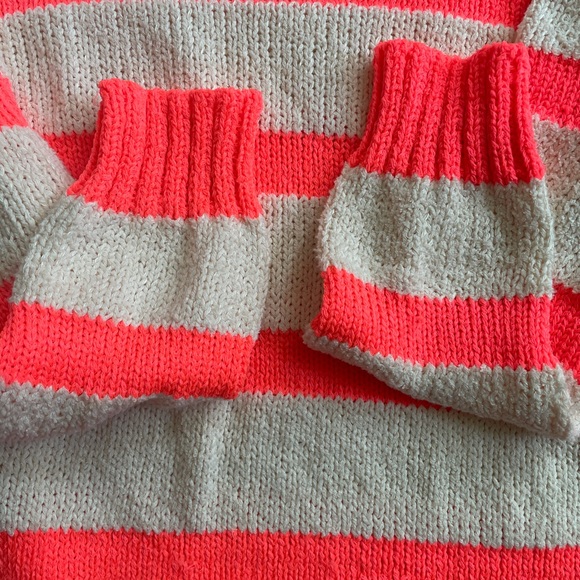 J. Crew Orange Twisted Stitch Sweater Size Small - Picture 8 of 12
